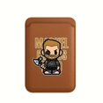 thumbnail image 1 of UME Marvel Studios Iron Man MagSafe-Compatible PU Leather Wallet for iPhone, Magnetic Attachment with Wireless Charging Capability, 1 of 5