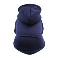 thumbnail image 1 of Dog Hoodie With Pocket - Fall Winter Warm Fleece Sweater Puppy Clothes For Small Medium Dogs Boy Girl, 1 of 3