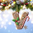 thumbnail image 1 of Rwnbm 26 Letters Christmas Tree Decoration Pendant Christmas Tree Ornaments Personalized DIY Christmas Ornaments Christmas Decoration Xmas Tree Hanging Decor Feature, 1 of 4
