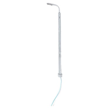 QualitChoice 1:87 Scale Streetlight Mini Train Lamppost Material Voltages 3V/12V Lightweight Metal LED Lamps Landscape Decorations Silver(Warm Light)