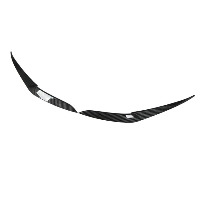 Aramox Headlight Eyebrow Cover Trim, 1 Pair Front Headlight Eyebrow Rounded Corners Fit For X5 G05 X6 G06