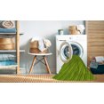 thumbnail image 2 of Ahgly Company Tapis de Zone Rond Vert Transitionnel pour Intérieur Lavable à la Machine, 8 Pieds Rond, 2 of 7