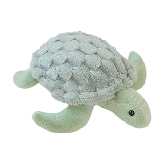 Peluche tortue de 35,6 cm Maman tortue en peluche avec 3 bébés tortues en peluche Mignons jouets en peluche de tortue de mer avec de grands yeux, douces peluches d'animaux marins en