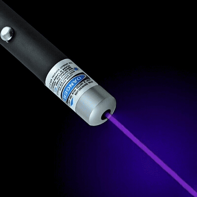 Pour Puissant Violet Laser Pointer Stylo Bleu Faisceau Lumineux Visible Réglable