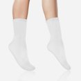 thumbnail image 3 of EeaseCA 6 Pairs Blank White Sublimation Socks Printable Socks Straight Blank Socks, 3 of 8