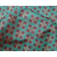 thumbnail image 4 of oneOone Silk Tabby Fabric Floral Block Fabric Prints By Yard 42 Inch Wide, 4 of 4