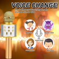thumbnail image 2 of Fun Toys for 4-15 Year Old Girls, Handheld Karaoke Microphone, 2 of 7
