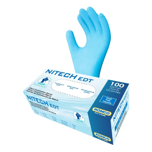 Ronco Nitech EDT® Medium Examination Gloves 4 packs of 100
