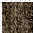thumbnail image 3 of Soimoi Brown Velvet Fabric Wild Animal Skin Print Sewing Fabric BTY 58 Inch Wide, 3 of 6