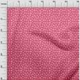 thumbnail image 3 of oneOone Silk Tabby Rose Pink Fabric Kids Foot Craft Projects Decor Fabric Printed By The Yard 42 Inch Wide, 3 of 5