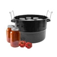 thumbnail image 2 of Starfrit 21QT/19.9L Stockpot with Canning Rack and Lid Included, Carbon Steel, Enamel Finish, Large Capacity, Oven Safe, Durable, Easy to Clean, 2 of 3
