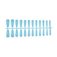 thumbnail image 1 of Fake Nail Set French Style Scratch Resistant Press-on Fingernails Full Cover Removable Trimble Adjustable Manicure Stickers Type 21, 1 of 7
