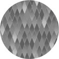 thumbnail image 1 of Ahgly Company Tapis d'Intérieur Lavable en Machine Carré Gris Cendré Transitionnel, 3 Pieds Carré, 1 of 7