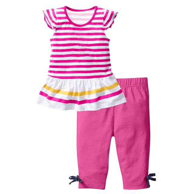 Birdeem Chemises pour Filles Mode Filles Décontracté Manches Courtes Hauts Col Rond Bouton Imprimé Ensembles de Shorts