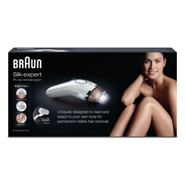 美品:BRAUN Silk-expert BD 5001 Braun-Venus Silk·Expert IPL Hair Remover- BD5001 - Walmart.ca