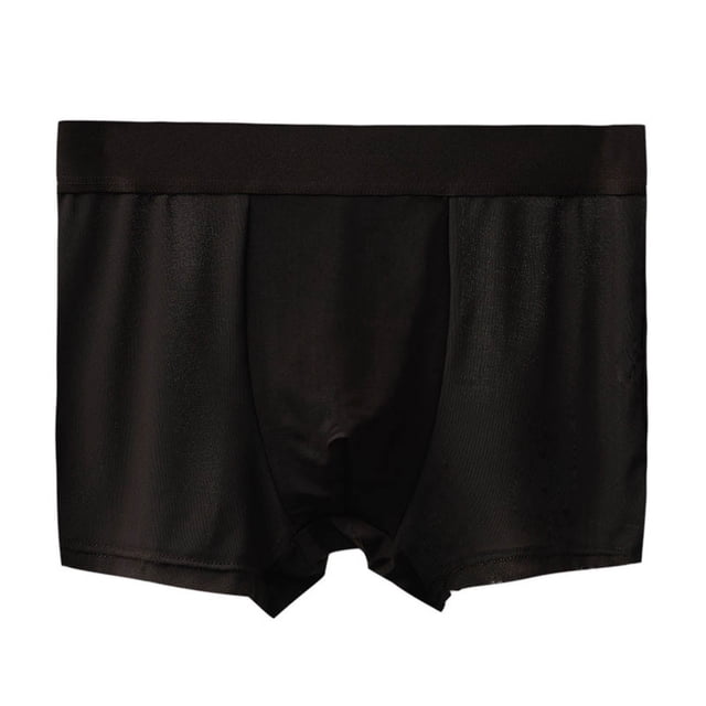 Ice Silk Thin Style Traceless Boxers Business Breathable Mens Summer Comfortable Boxers
