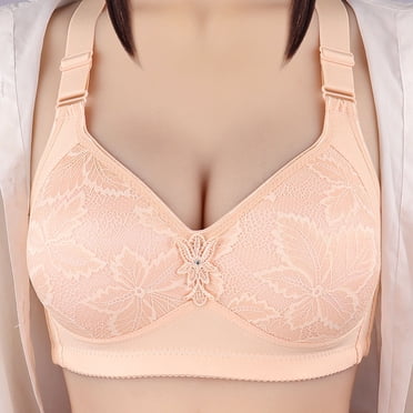 Soutiens-gorge Sans Armatures pour Femmes en Liquidation, hoksml Soutien-Gorge Rehausseur Grande Taille, Soutien-Gorge Brodé Brillant Confortable et Respirant Sans Armatures pour Femme, Offres de Soutiens-Gorge pour Femmes Extra-Élastiques, Grosses Économies des Fêtes