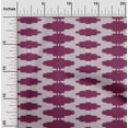 thumbnail image 1 of oneOone Viscose Jersey Fabric Plus Sign Kasuri Decor Fabric Printed BTY 60 Inch Wide, 1 of 5