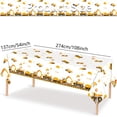 thumbnail image 3 of yulier Construction Truck Party Supplies Tableware Birthday Decorations, 108" x 54" Disposable Plastic Tablecloth, Engineering Car Design Rectangle Table Cover, 3 of 3