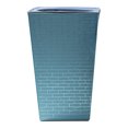 thumbnail image 2 of weibbin Plastic High End Multi Color Water Storage Lazy Flower Pot Brick Pattern Imitation Metal Plastic Flower, 2 of 5