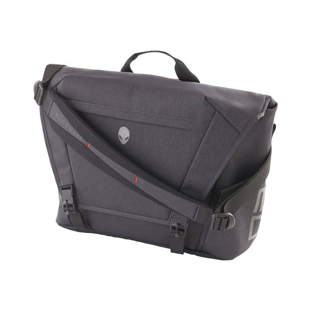 Mobile Edge Alienware Area-51m 17.3" Messenger Bag - Notebook carrying case - 17.3" - black, dark gray - for Alienware Area-51m