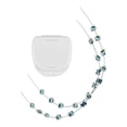 thumbnail image 2 of Rongfmy 2 Pieces Temporary Tooth Decoration Fashion Brace for Demonstration Teaching Light Blue, 2 of 9