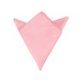 thumbnail image 1 of INSPIRE CHIC Men's Pocket Squares Solid Color Handkerchiefs Pink One Size, 1 of 4