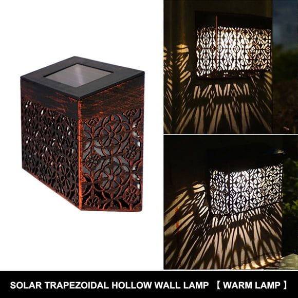 Pisexur LED Solar Lamp Wall Lamp Outdoor Garden Lights Solar Power Balcony Light Decoration For Outdoor Patio Garden Patio Yard Fence 产品类型:普通产品 -> Home on Clearance