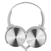 Headphones, Metal  Adjustable Headband Bass Headphones Fashionable Simple Clear Sound Soft Ear Cover  for  MDR XB450AP