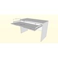 thumbnail image 2 of Arobas 2 Piece Home Office Set, White, 2 of 6