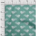 thumbnail image 1 of oneOone Cotton Poplin Fabric Fish Block Printed Fabric 1 Yard 42 Inch Wide, 1 of 4