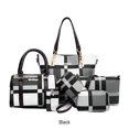 thumbnail image 1 of Ruiboury Fashionable Ladies Purse Set Made With PU Easy To Handbag Set Space-saving black, 1 of 6