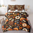 thumbnail image 1 of YST Groovy Flower 7Pcs King Comforter Set with Sheets, Modern Aesthetic Bedding, King, 1 of 5