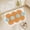 Orange, variant on Soft Bedroom Carpet Thickened Carpet Room Small Carpet Bathroom Carpet Non Slip Carpet
