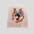 thumbnail image 3 of Pets, Paws and Ideas Couverture Imperméable pour Animaux de Compagnie pour Chiens et Chats, Protecteur Réversible pour Meubles, Lit et Canapé, Anti-Déversement, Lavable, Housse en Flanelle Sherpa Douce Motif Golden Retriever, 3 of 8