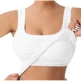 thumbnail image 1 of Yuyuzo Womens Tank Top Ribbed Knit Sleeveless Racerback V Neck Spaghetti Strap Cropped Tops Layering Tees, 1 of 7