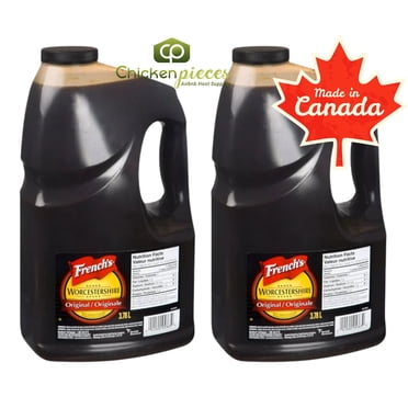 Sauce Worcestershire French's, Sans Gluten / 3,79 L/unité, 2 Unités/caisse