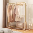 thumbnail image 2 of Under Bed Storage Clear Garment Rack Cover with Zipper Clothes Hanging Rack Cover Dusts Proof Water Proof Clothing Storage Protector Houseware Clear Garment Rack Cover Closet Storage Organizer, 2 of 7