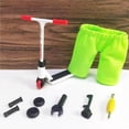 thumbnail image 1 of Decodeary Mini Trottinette pour Doigts en Alliage Ensemble de Modèles Mini Trottinette pour Doigts Jouet Interactif pour Doigts Nouveauté Activité Sensorielle Trottinette pour Doigts Kit de Planche à Roulettes Type2, 1 of 9