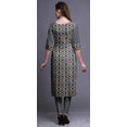 thumbnail image 4 of Bimba Robe Kurti Longue en Coton Imprimé Tunique Droite Robes pour Femmes Haut Indien-X-Grand, 4 of 6