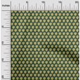 thumbnail image 1 of oneOone Viscose Chiffon Fabric Floral & Flying Swan Block Printed Fabric 1 Yard 42 Inch Wide, 1 of 4