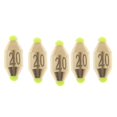 thumbnail image 1 of 5pcs Brass Sinker Weight/ for Perch Pike 5.6g-11.2g 7.5g, 1 of 7