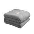 thumbnail image 2 of Fwttom Cotton Bed Blanket Twin Cotton Thermal Blanket Bed Throw Breathable Soft Comfortable Blanket for All Season, 2 of 6