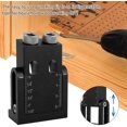 thumbnail image 3 of Ultimate Woodworking Drill Guide for Precise Oblique & Finishing Tasks 38-Piece Pocket Hole Jig Kit, 3 of 5