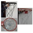 thumbnail image 3 of OULII 2 Pcs Filet de Sport Robuste Argent Filet d'Entraînement de Basketball pour Écoles, 3 of 5