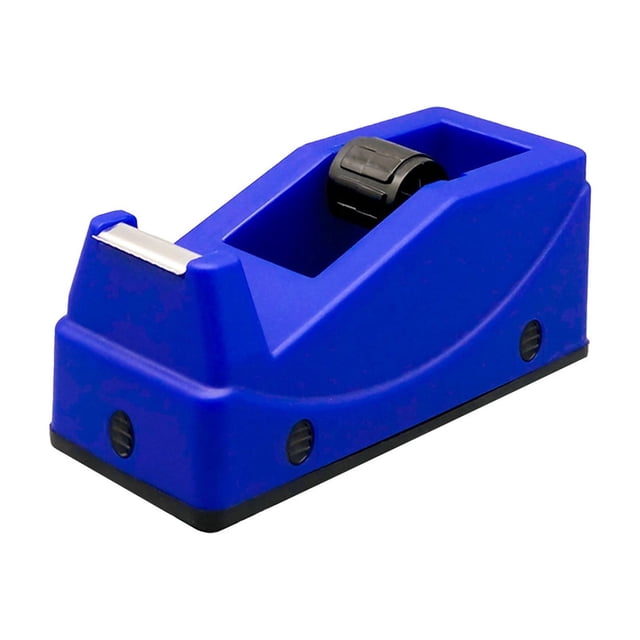 Packaging Tape Dispenser With Anti-Skid Base And Smooth-Rolling Blades For Tape Width Up To 30 mm