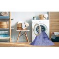 thumbnail image 2 of Ahgly Company Tapis d'Intérieur Lavable en Machine Rectangle Transitionnel Jeans Bleu, 2 Pieds x 3 Pieds, 2 of 7