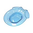 thumbnail image 4 of Esquirla Sitz Bath Multipurpose Sturdy Anti Overflow Soak Pan for Bathroom Dorm Hotel Blue, 4 of 8