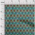 thumbnail image 1 of oneOone Silk Tabby Fabric Floral & Paisley Block Decor Fabric Printed BTY 42 Inch Wide, 1 of 4