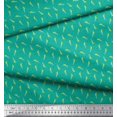 thumbnail image 2 of Soimoi Rayon Fabric Dot & Parrot Bird Print Sewing Fabric Yard 56 Inch Wide, 2 of 3